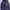 Vintage Casual Puffer Jacket Pria Purple White