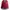 Fur coat Wanita burgundy red photo 1