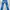 WHO.A.U Streetwear Grunge Jeans Pria blue photo 8