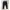 In the Attic Sportswear Casual Sweatpants & Joggers Pria white black photo 1