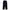 Vintage Streetwear Casual Pants Pria Black