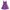 Vintage Y2K Evening dress Wanita purple photo 1
