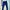 Casual High waisted jeans Wanita navy photo 1