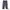 H&M Y2K Grunge Dungaree Pria black gray photo 1