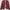 Streetwear Casual Leather Jacket Wanita Burgundy
