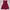 Luxury Minimalist Midi Dress Wanita Burgundy
