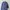 Streetwear Puffer Jacket Wanita Blue