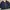 Vintage Streetwear Kimono Wanita navy blue photo 3