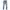 Goth Emo Ripped Jeans Wanita Gray