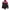 Biker Casual Windbreaker Pria black red photo 1