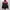Biker Casual Windbreaker Pria black red photo 2