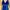 Vintage Maxi dress Wanita blue photo 5