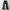 Y2K Emo Jeans Pria Black