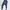 Shein Avant Garde Minimalist Skinny jeans Wanita blue photo 3