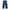 Streetwear Casual Jeans Pria white blue photo 8