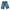 Streetwear Y2K Jeans Pria white blue photo 1