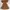 Minimalist Midi dress Wanita brown photo 1