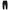 Bershka Streetwear Y2K Sweatpants & Joggers Pria black photo 2