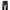 Hideaways Nicole Streetwear Avant Garde Jeans Pria black photo 3