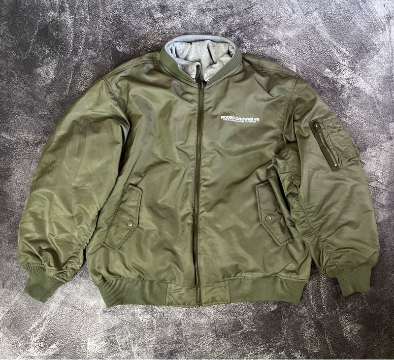 Rodeo crowns bomber reversible jacket photo 5