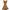 Moschino Vintage Fairy Casual Dress Wanita Multicolor Tan