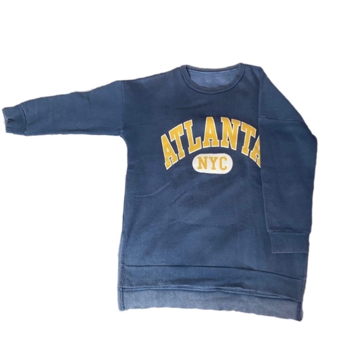 Vintage Casual Sweater Wanita Multicolor Blue