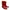 Made In USA Vintage Y2K Boots Wanita Red