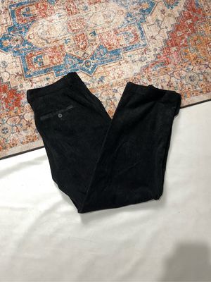 CORDUROY RELAX PANTS 8SECOND BLACK BASIC