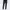 Basic tapered high rise pants black executive photo 1