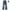 CELINE Luxury Wide leg jeans Wanita blue photo 2