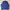 Vintage Grunge Trench Coat Pria Blue