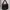 Black Puffy Bag Shoulder Hand Sling Bag 