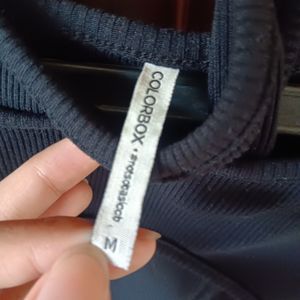 Colorbox Black Long Sleeve