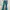 Shein Avant Garde Indie Flare pants Wanita white blue photo 1
