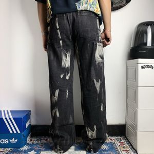(Size 33) Flavorism Destroyed Grunge Washed Carpenter Jeans