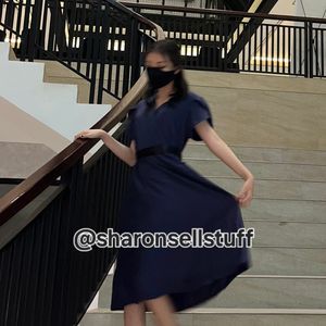 Blue Midi Dress