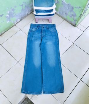 Jiniso BAGGY JEANS BLUE RETRO WASH