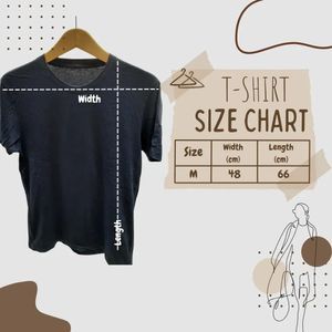 Uniqlo Casual T-shirt Pria Black