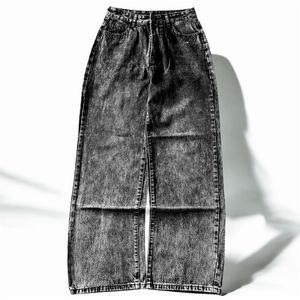 Shein Snow Black Baggy Jeans