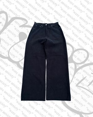 TOOGOD JEANS BLACK BAGGY PANTS