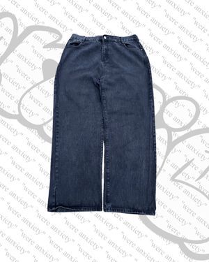JEANS MAYD BLACK BAGGY PANTS