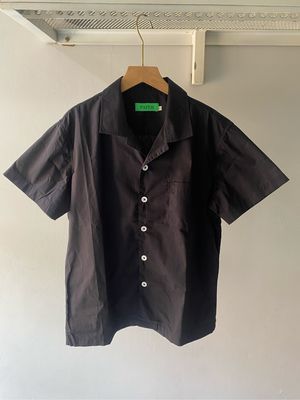 Paper Bowling Shirt Black