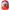 Vintage Casual Hat Pria orange white photo 1