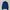 Zara Vintage Y2K Leather Jacket Pria Navy Blue