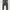 Y2K Avant Garde Casual Pants Pria Black