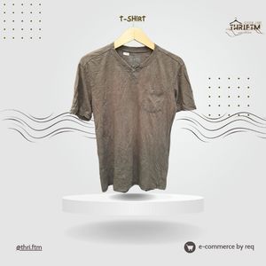 Converse Casual T-shirt Pria Brown