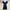 Black mini dress with cream Glimmer and ruffles photo 5