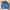 Vintage Casual Puffer Jacket Pria Blue