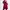 Thick Red Long Coat  Size XL