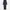 Zara Luxury Minimalist Maxi dress Wanita navy photo 3